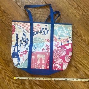 Lancôme canvas tite bag Paris